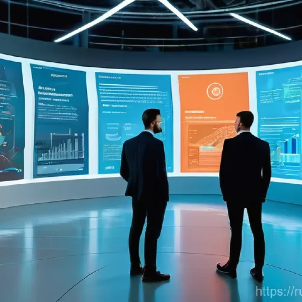 스타트업 마케팅 실무 교육 - **AI-Driven Personalized Marketing in Russia:** A sophisticated, high-tech image depicting a diverse...
